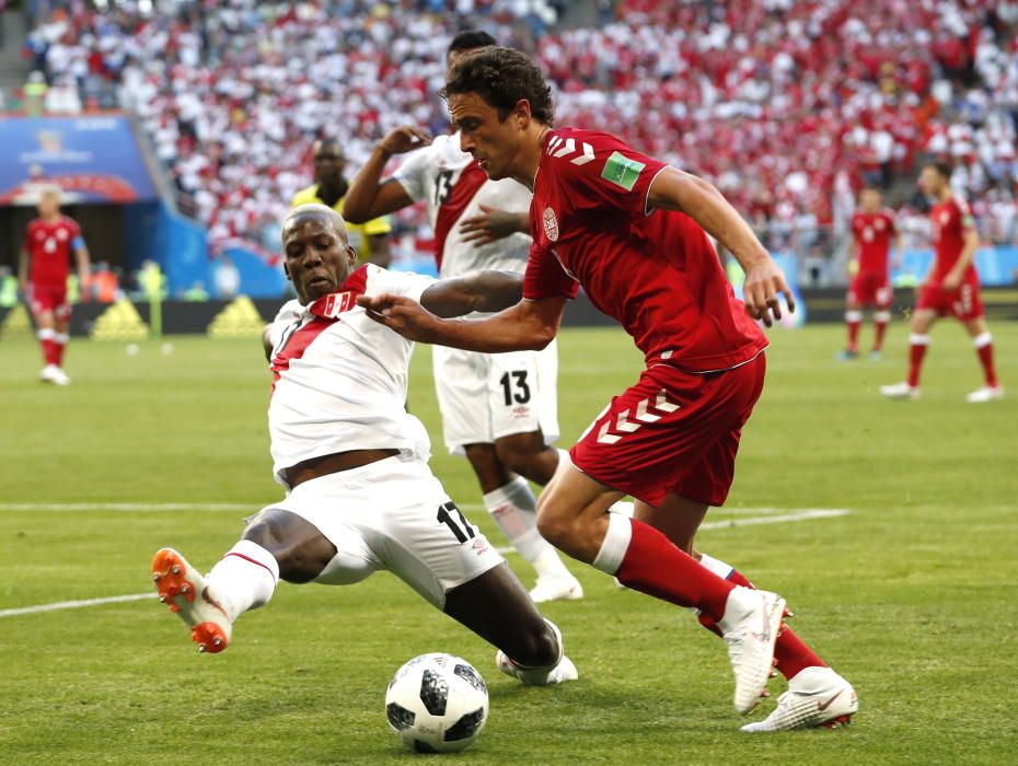 Mundial de Rusia 2018: Perú - Dinamarca
