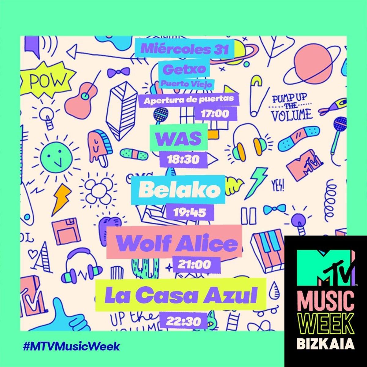 MTV Music Week Bizkaia: 31 de octubre