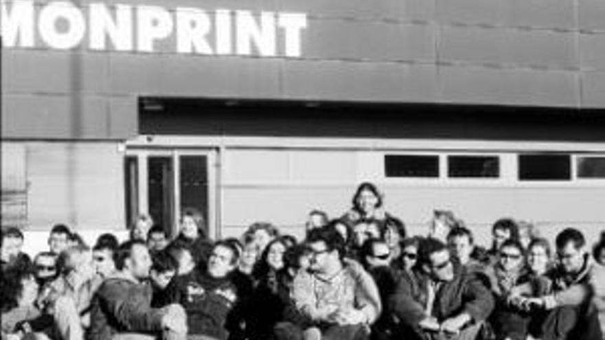 El 95% de los trabajadores de Monprint inician hoy un encierro