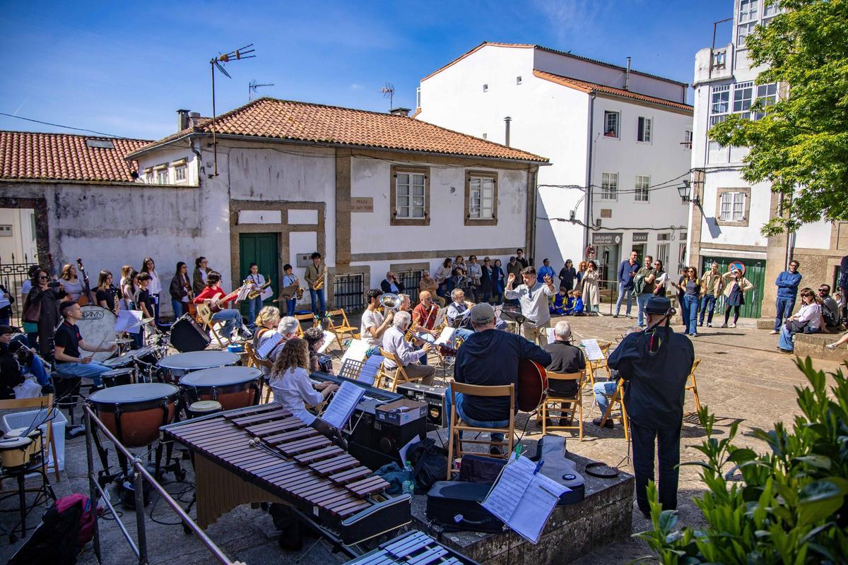 A Escola Municipal de Música ofreceu o seu tradicional Concerto para a Veciñanza
