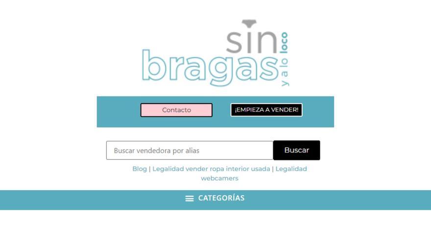 Zaragoza tiene su propia web de venta de ropa interior usada