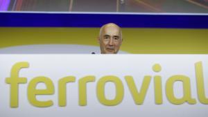 Rafael del Pino, presidente y máximo accionista de Ferrovial, durante la Junta de Accionistas en la que se aprobó el traslado de la empresa a Países Bajos