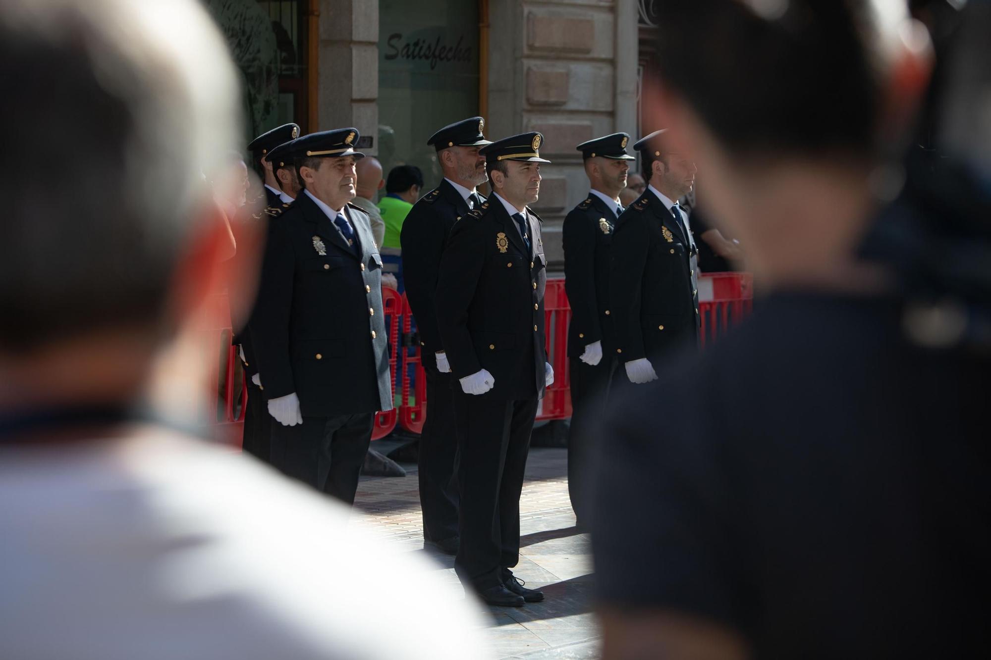 La Policía conmemora en Cartagena el día de los Ángeles Custodios