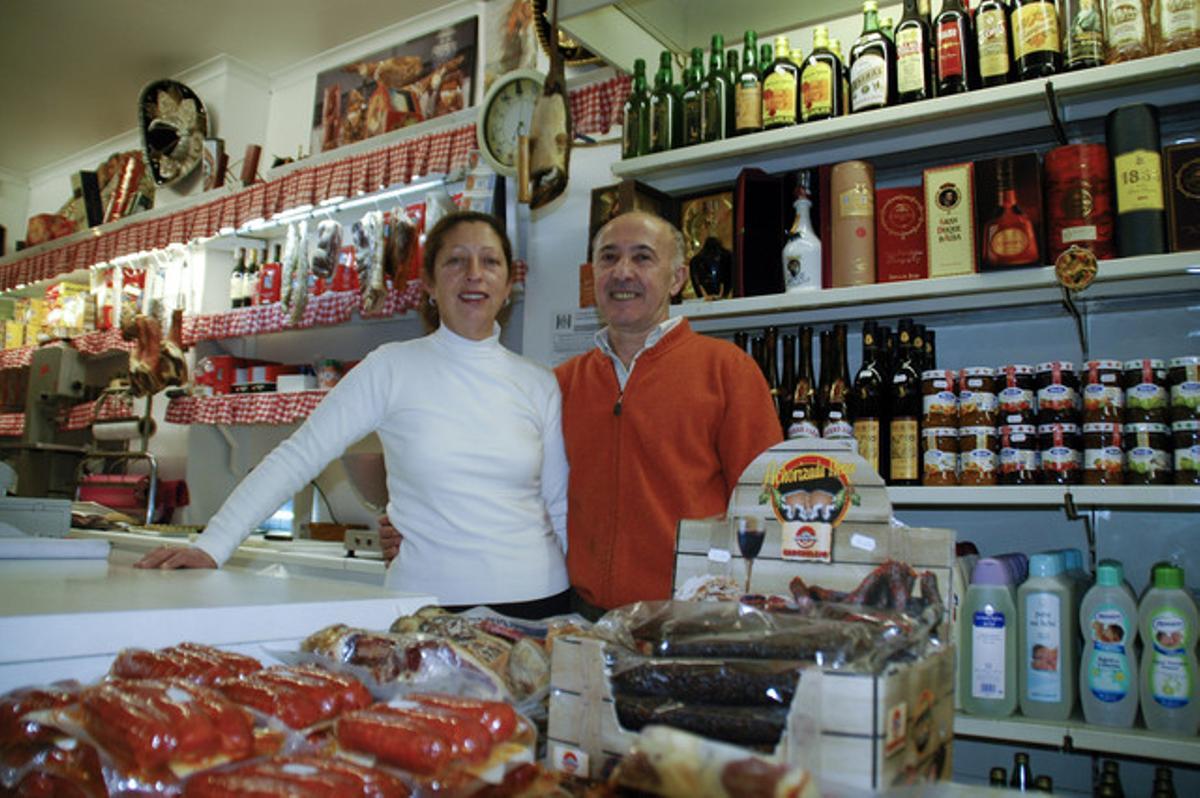 Una pareja española que ha emigrado a Bruselas.