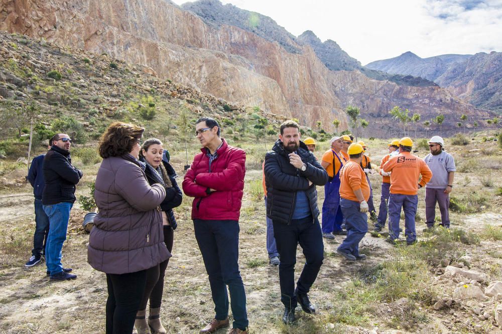 Proyecto para convertir la cantera de Cox en zona verde