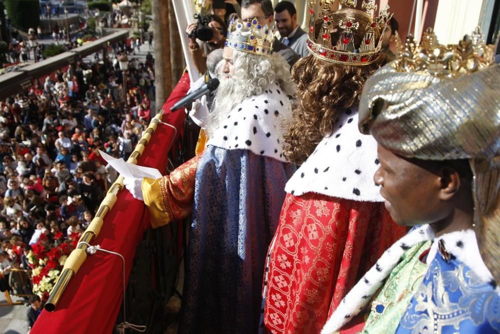 Auto de Reyes Magos en el Ayuntamiento de Murcia