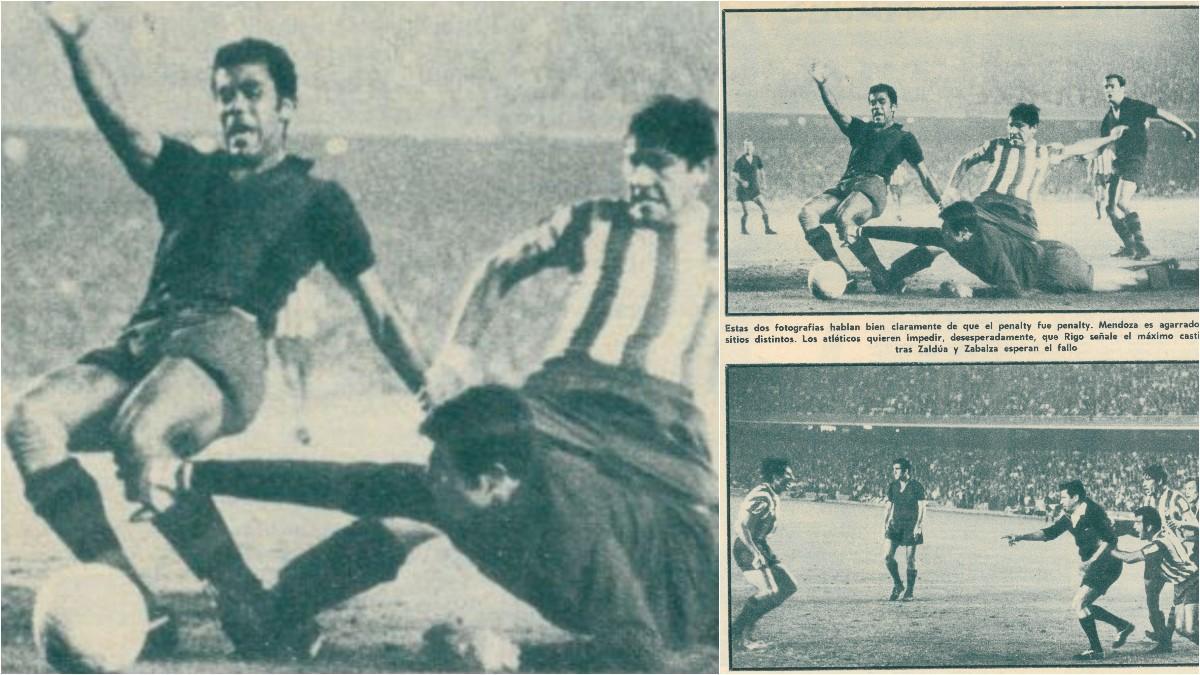 Mendonça protagonizó la jugada de la eliminatoria Barça-Atlético