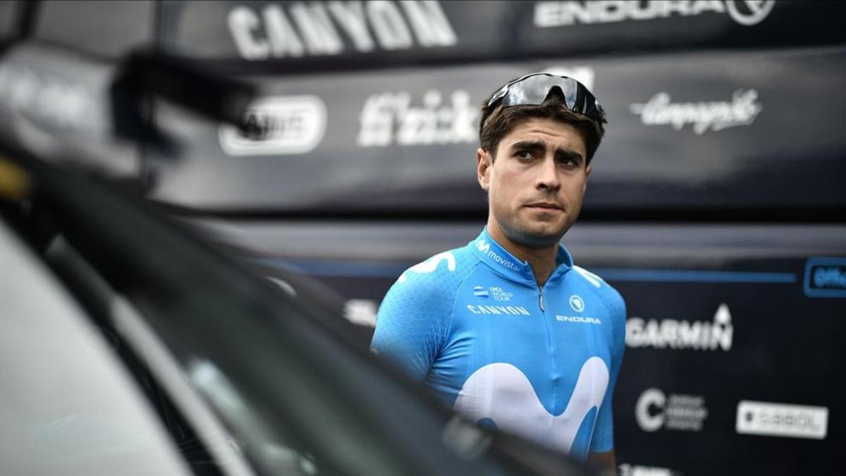 Mikel Landa acabó tenso y muy descontento de la resolución de la primera etapa del Tour