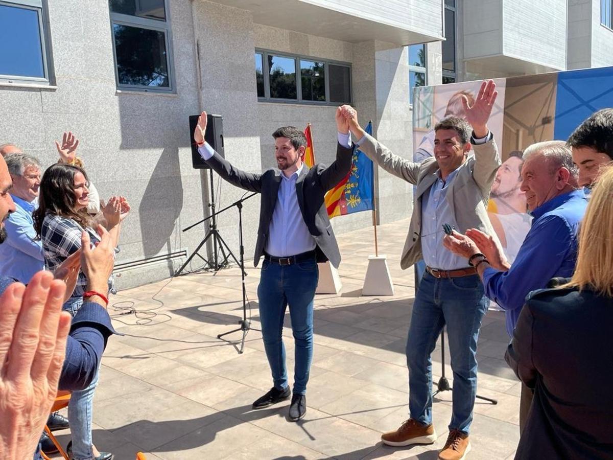 Acto presentación del candidato el sábado en la Pobla de Vallbona