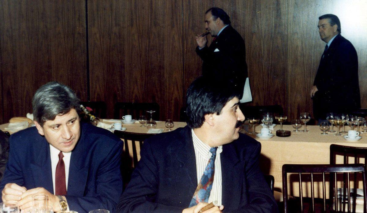 A la izquierda, Luis Jueguen. A la derecha, José Manuel Vilas.