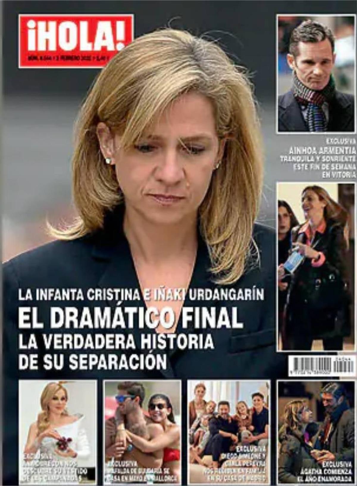Portada de ¡HOLA!: 26 de enero de 2022