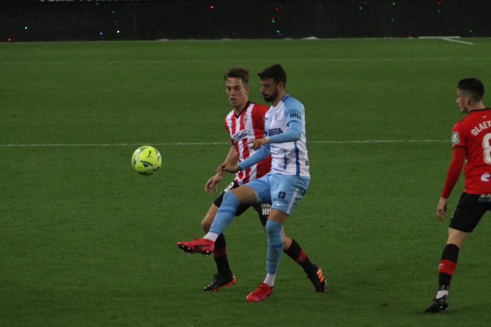 Partido de la Liga SmartBank: Málaga CF - Logroñés.