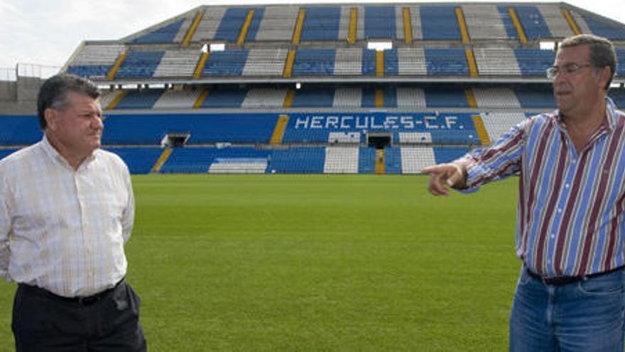 Valentín Botella y Enrique Ortiz, en una imagen de archivo