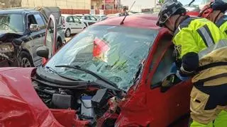 Tres heridos, uno grave, tras una colisión frontal en Canarias