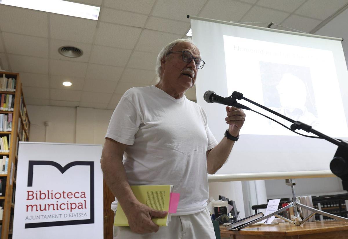 Reivindicación de la figura                       de Antoni Marí en Can Ventosa |