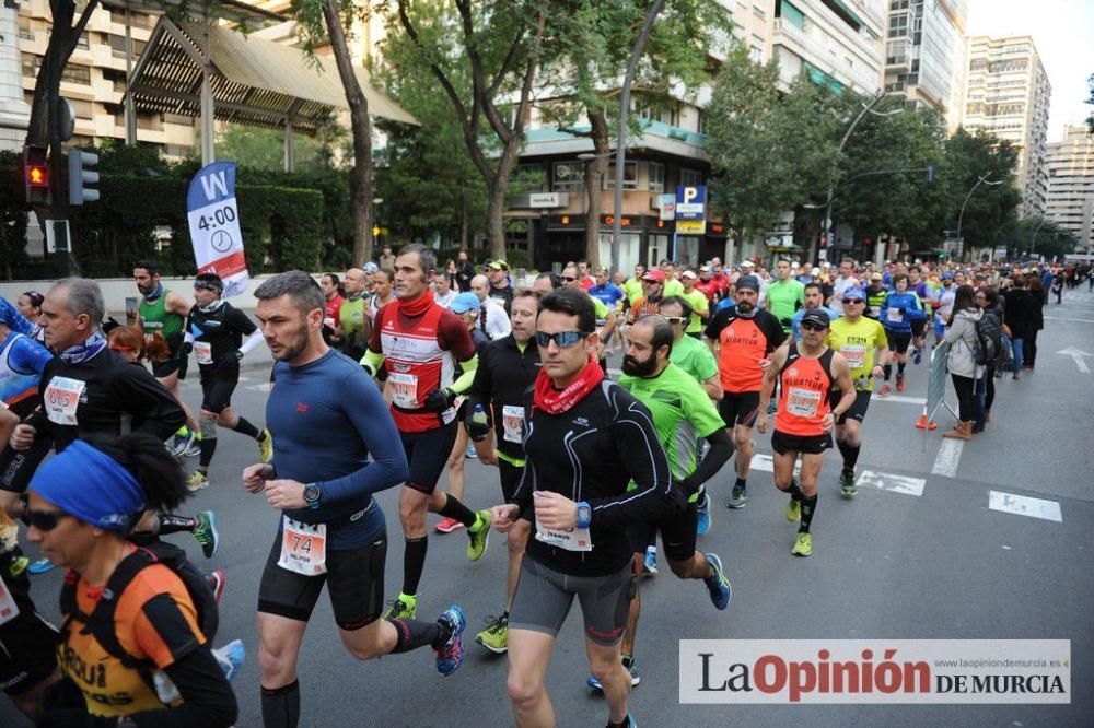 Murcia Maratón. Salida