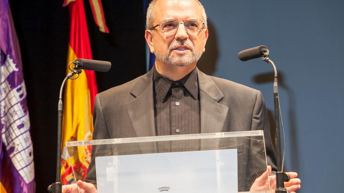 Roig Francolí en el acto de entrega de la Medalla de Oro de la Isla de Ibiza 2014