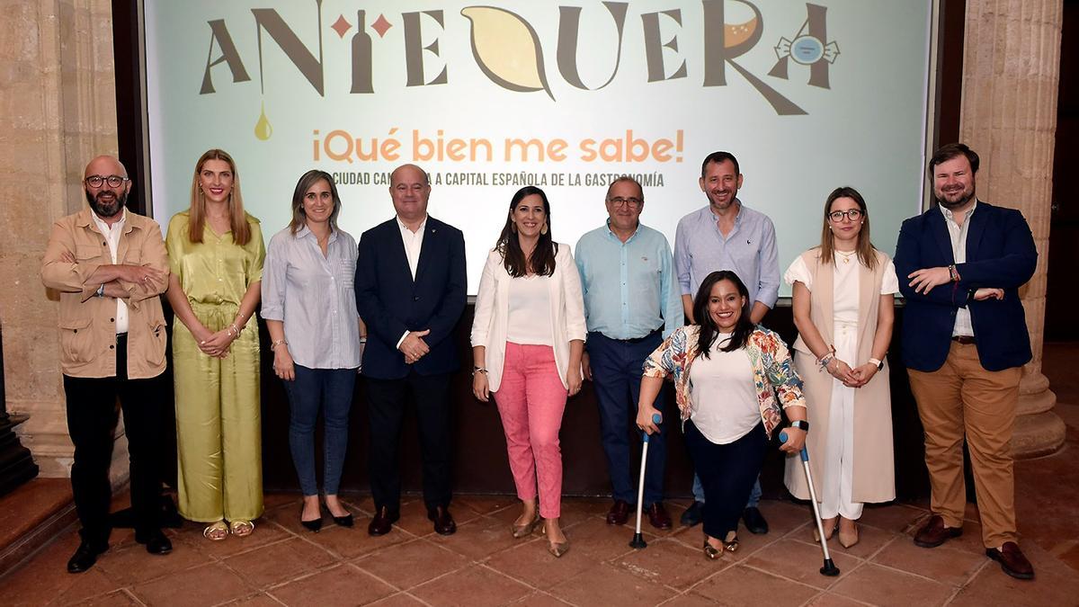 Una imagen de la presentación de la campaña 'Antequera ¡Qué bien me sabe!'