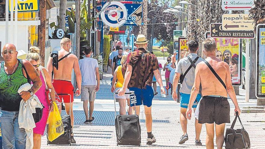 Turistas en València