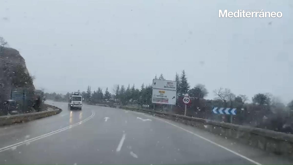 Emergencias establece la alerta por nevadas en Els Ports