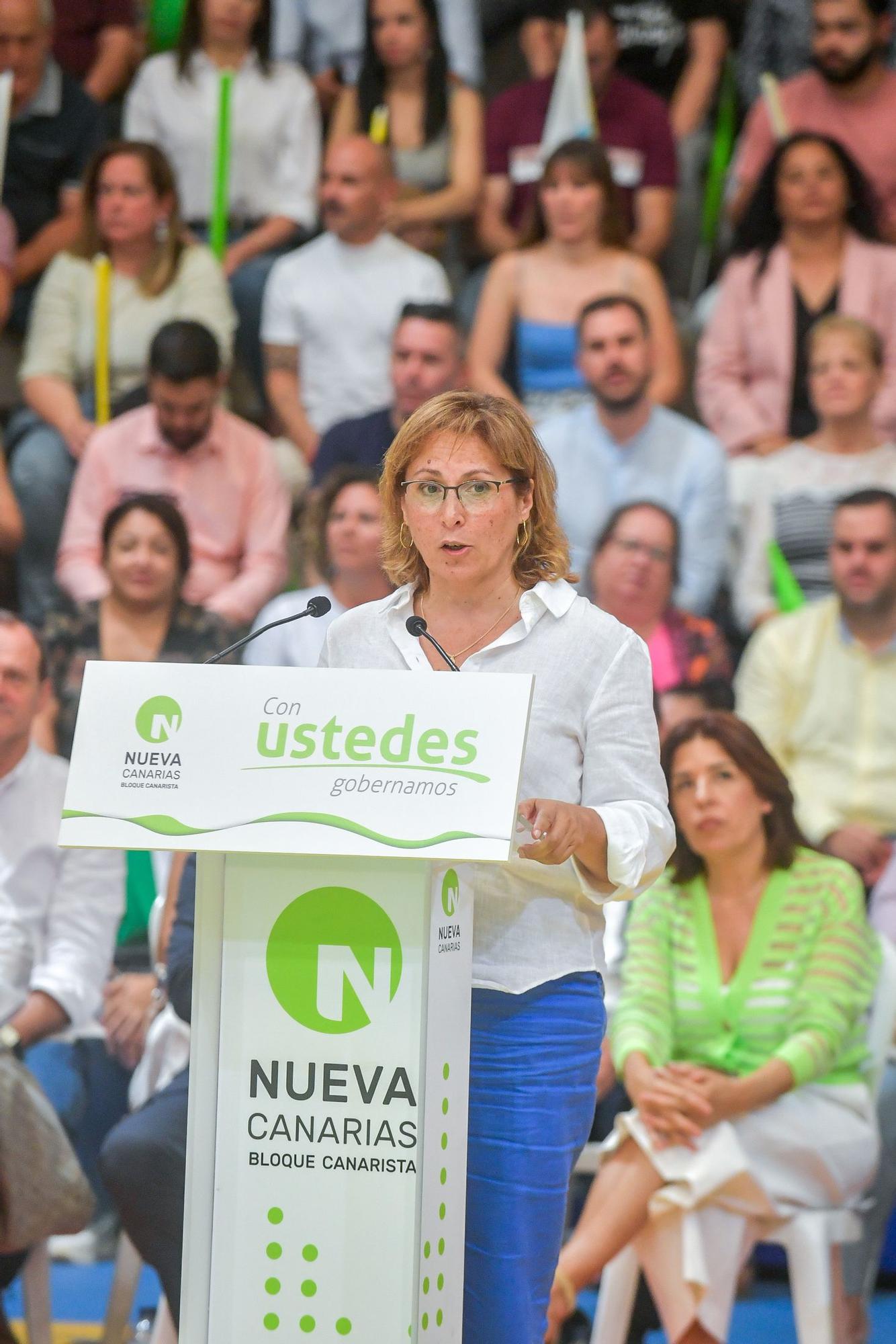 Presentación de candidaturas de Nuevas Canarias a las elecciones del 28M