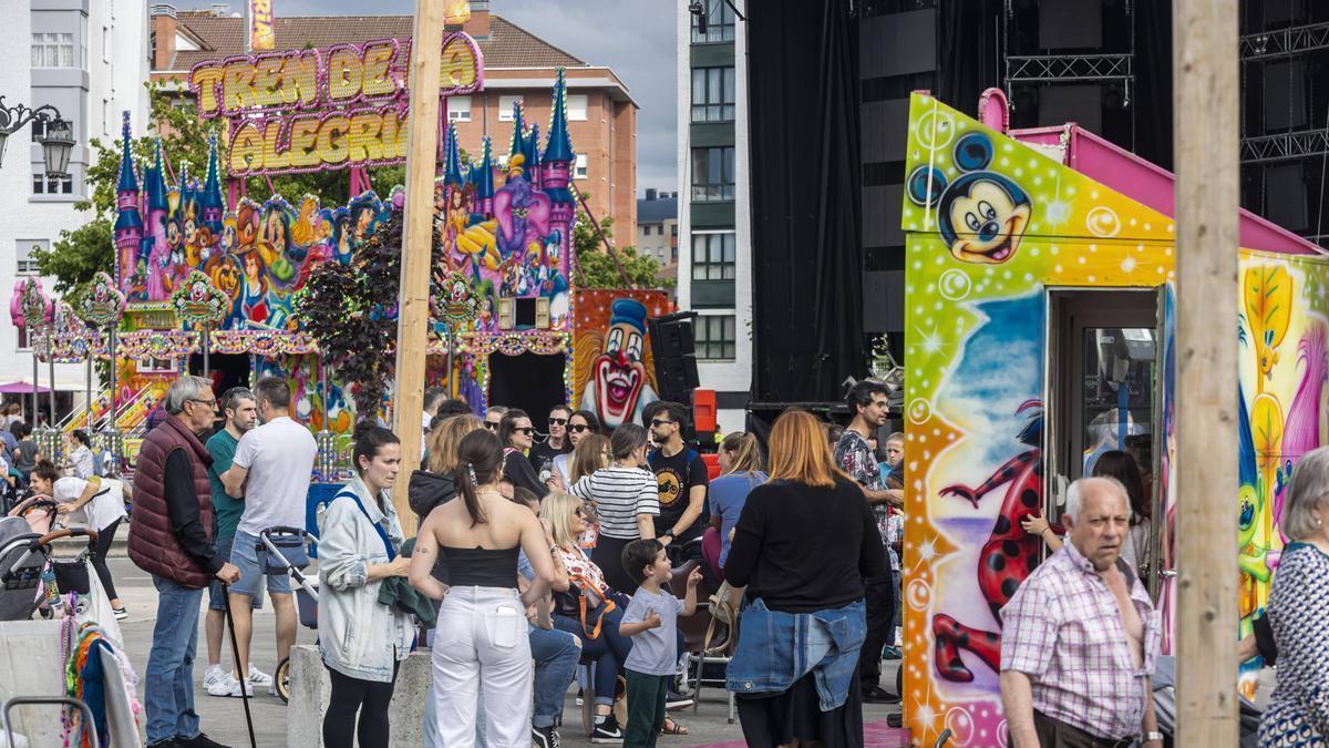 Ambiente en  una edición pasada de las fiestas.
