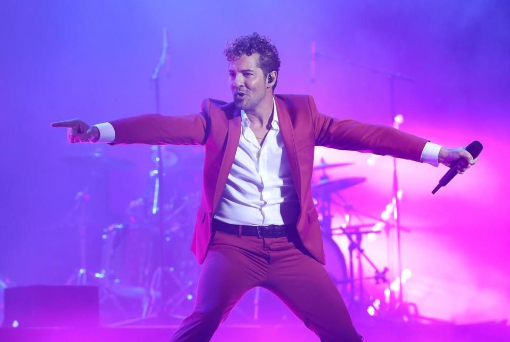 Concert de David Bisbal al Festival de Cap Roig