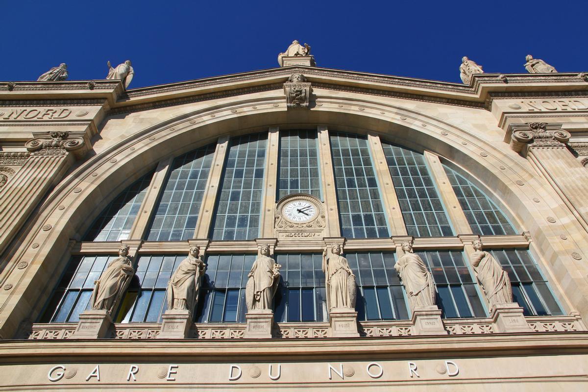 Estatuas de la Gare du Nord, París