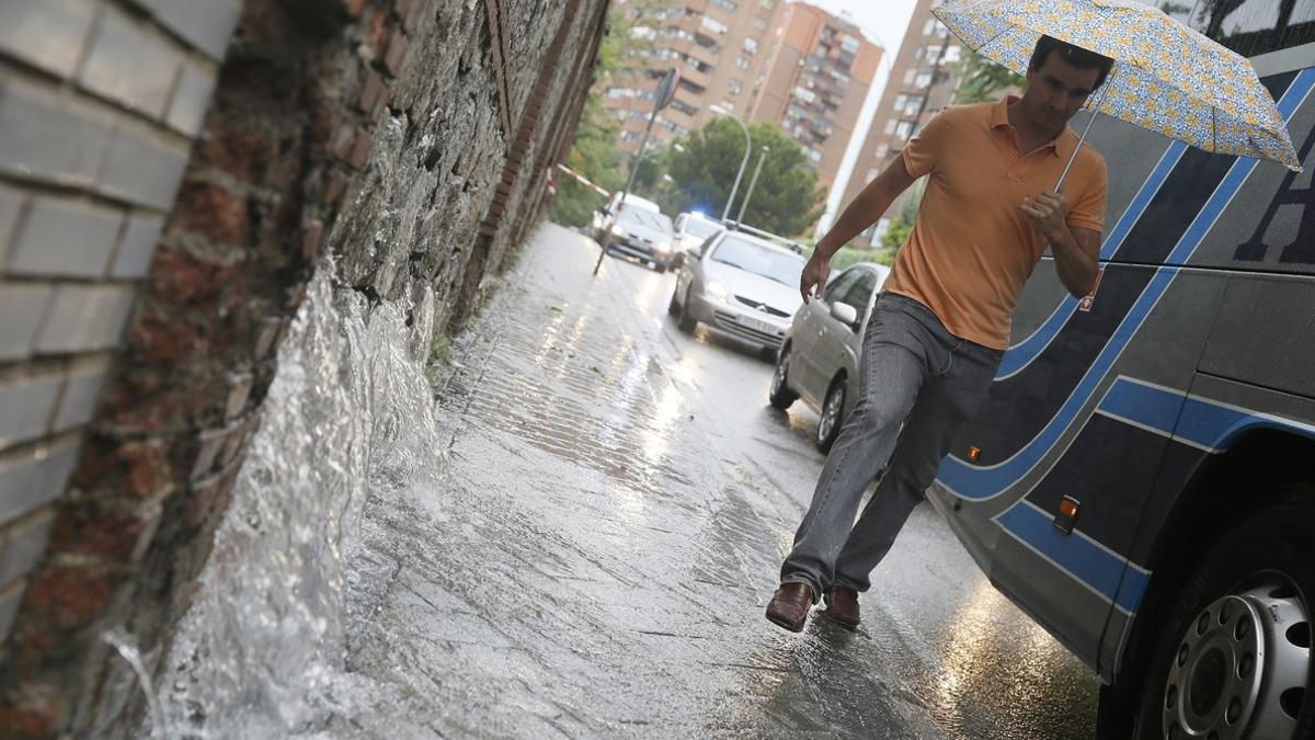 lluvias INUNDACIONES EN MADRID