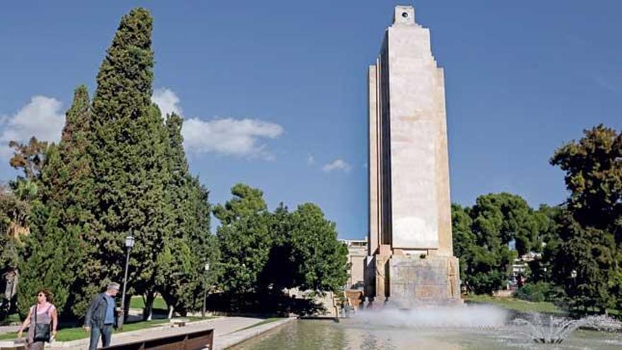 Noch steht es: das Denkmal von Sa Feixina.