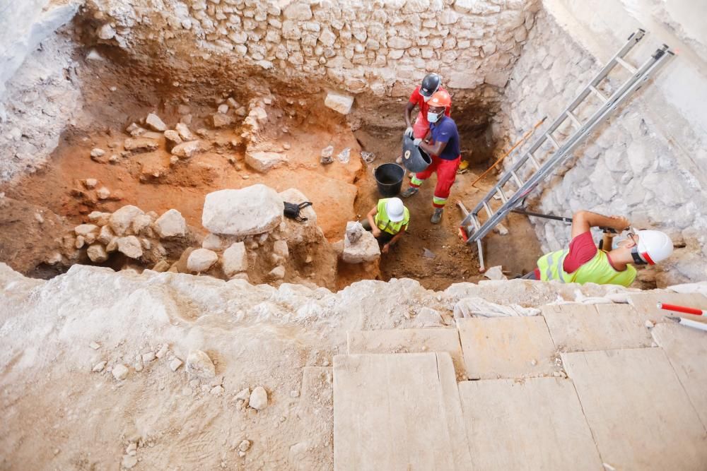 Visita a las obras del Parador de Turismo de Ibiza