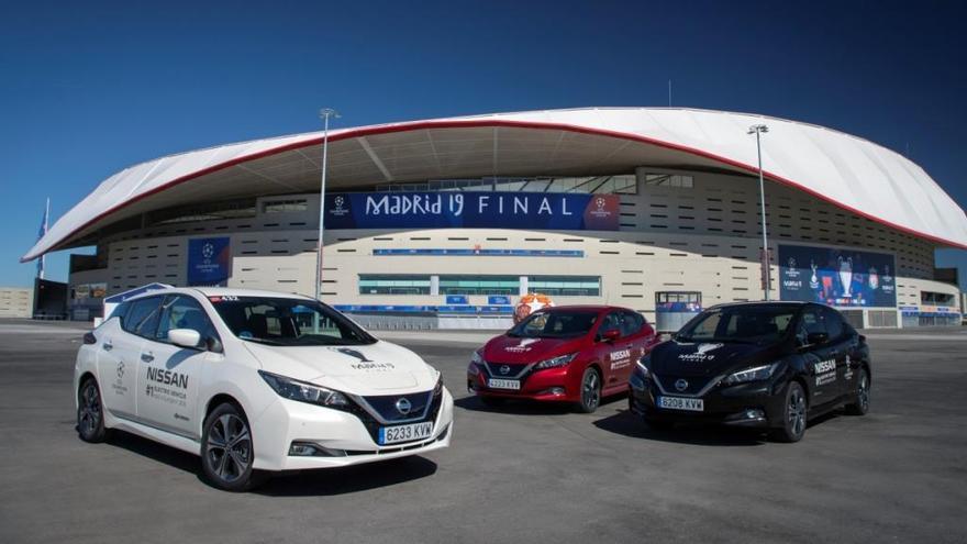 Nissan electrifica Madrid para la final de la Champions League 2019