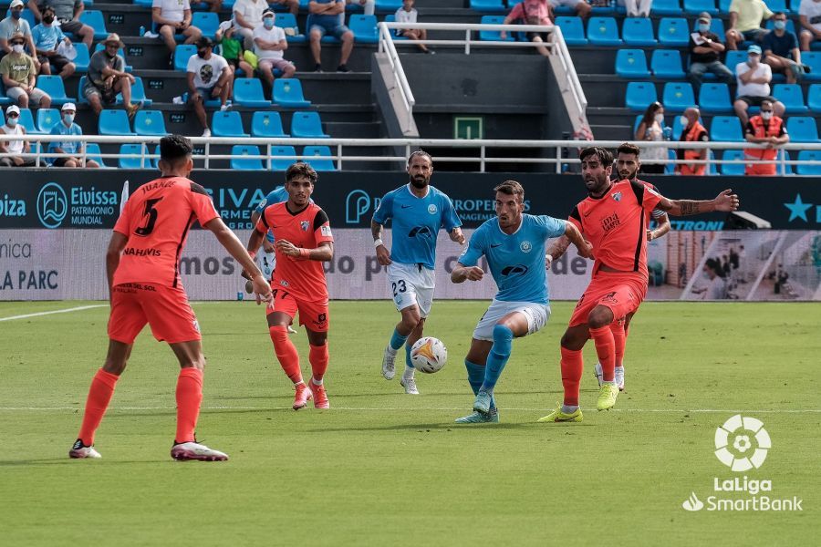 Las imágenes del UD Ibiza - Málaga CF