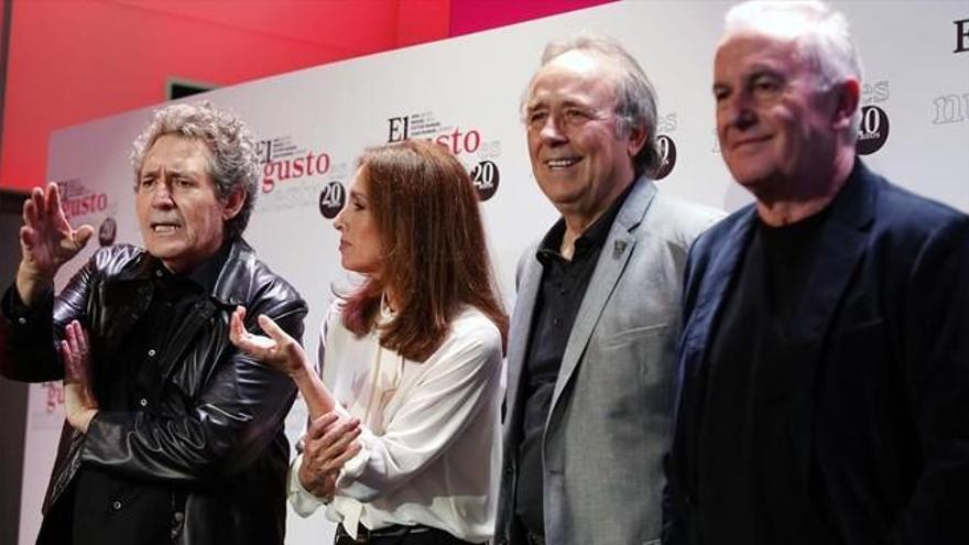 Víctor Manuel, Ana Belén, Serrat y Miguel Ríos, juntos 20 años después