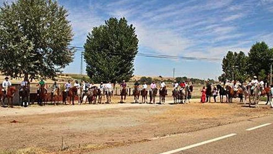 Fiesta del caballo en Fuentesaúco