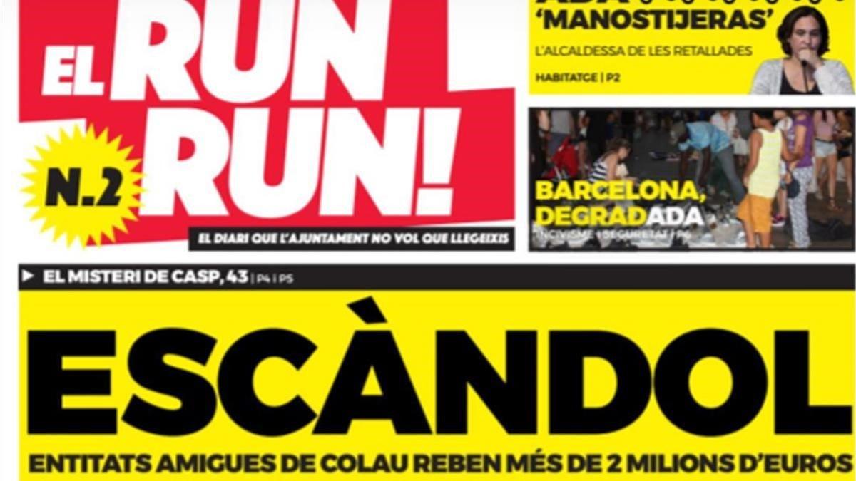 portada el  run  run  con  ada colau