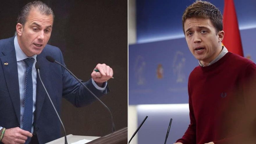 Javier Ortega Smith e Íñigo Errejón.