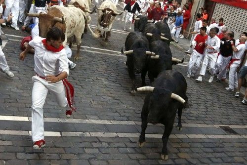 Los toros de Victoriano del Río ha protagonizado la carrera más rápida.