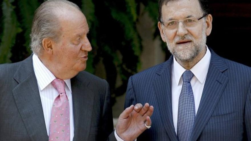 El encuentro entre Don Juan Carlos y Rajoy