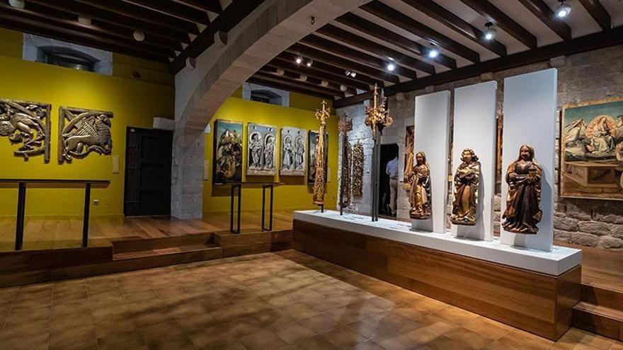 Imatge d&#039;arxiu de la remodelació museogràfica de les sales 9 i 10 del Museu d&#039;Art de Girona.