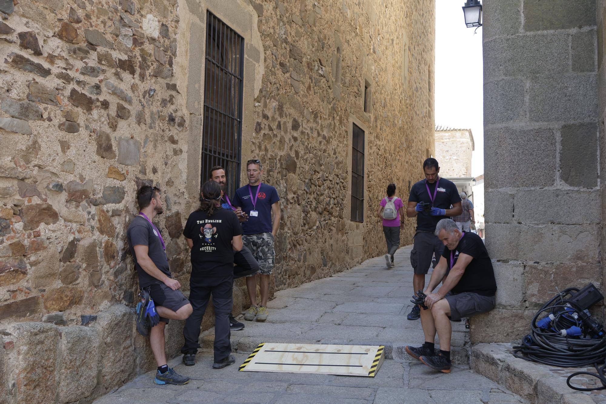 Fotogalería | Cáceres ya es el 'Desembarco del rey'