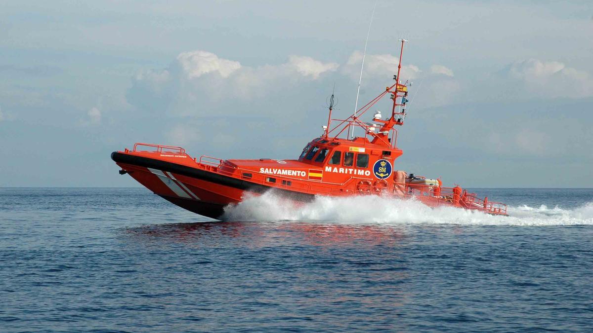 El barco de Salvamento Marítimo &quot;Salvamar Sargadelos&quot;.