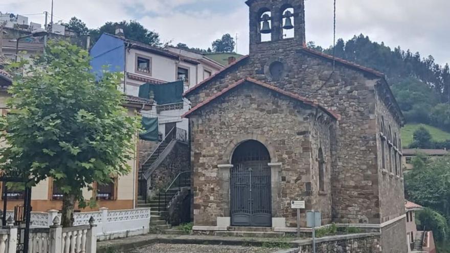 La iglesia de La Rebollada. | D. M.