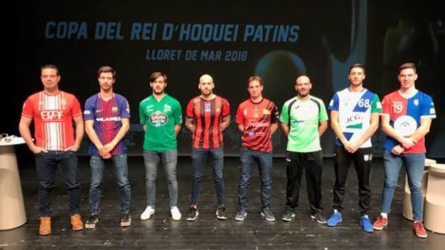 Un jugador de cada equip va ser present al torneig. Llaverola i Serra van representar el Girona i el Lloret.