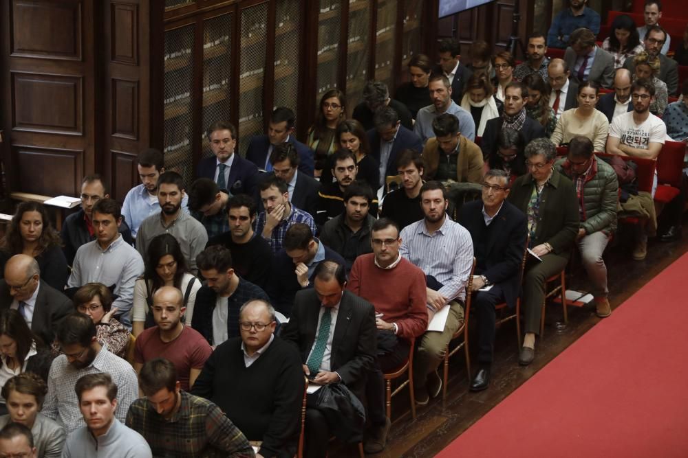 Investidura de los nuevos Honoris Causa de la Universidad de Oviedo