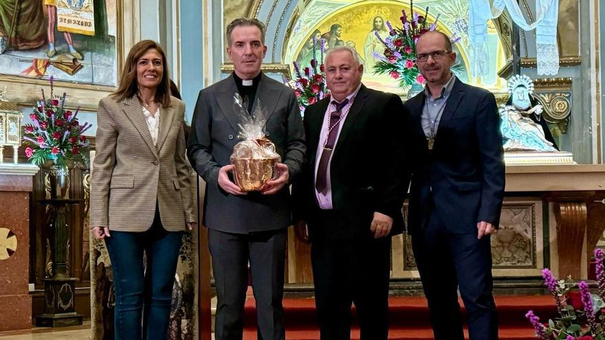 El pregón tuvo lugar en el interior de la Natividad.