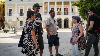 Una colecta ciudadana permite alojar en un hotel de Badajoz a seis jóvenes de Mali