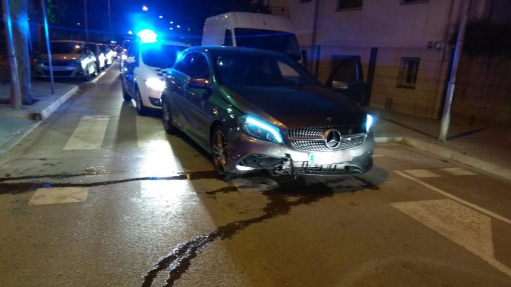 Detenen un conductor que es va fugar d'un control policial a Blanes