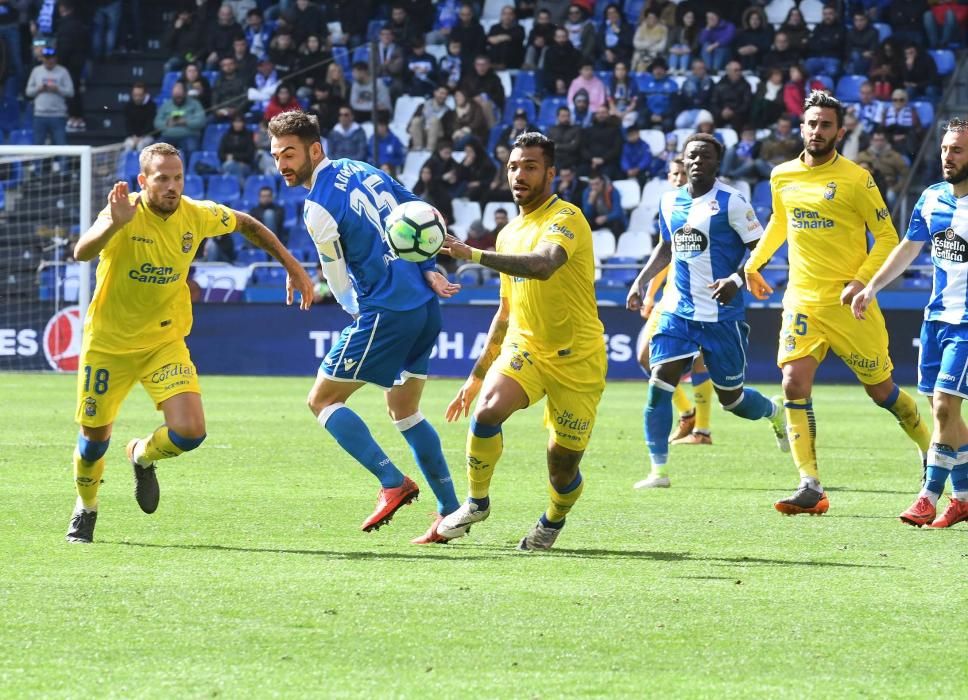 El Dépor empata ante Las Palmas en Riazor