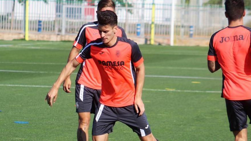 Chuca durante un entrenamiento con su equipo esta semana